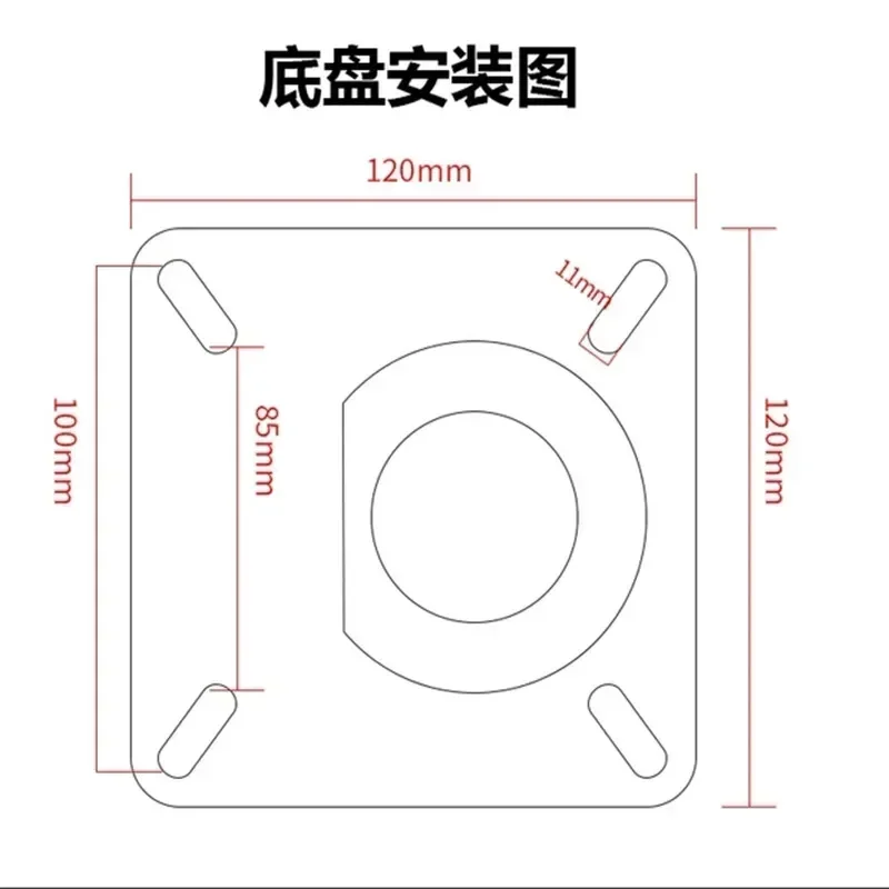 Горячие продажи. Горячие продажи. Сверхмощный грунтовой тормозной домкрат. Универсальная опорная рама колес, 4-дюймовый 5-дюймовый 6-дюймовый 8-дюймовый тормозной ножной тормоз.