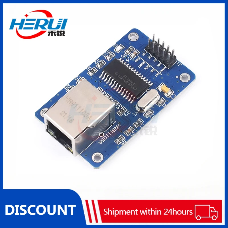 

ENC28J60 Ethernet network module SPI interface Send 51 MCU