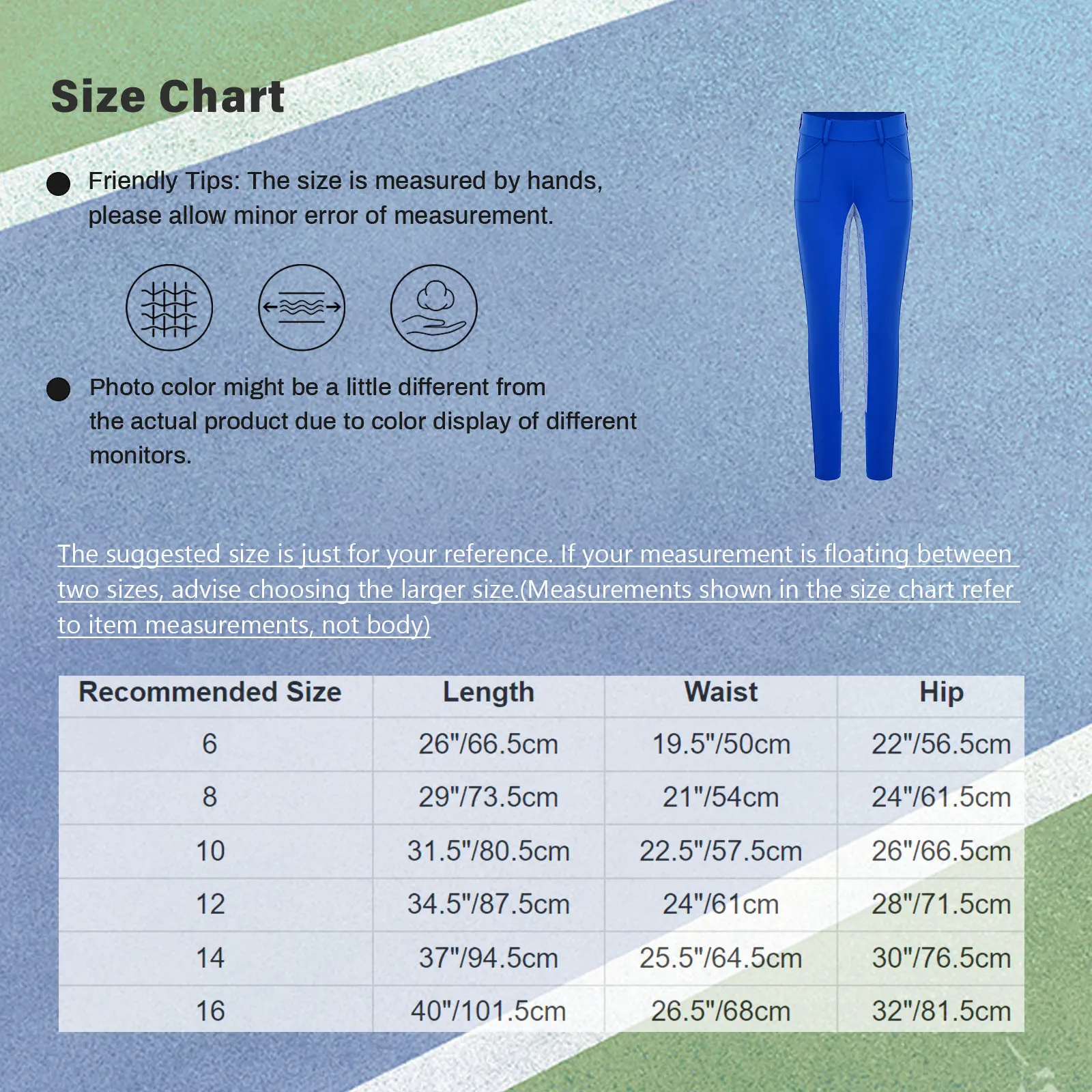 Children Stylish Horse Riding Pants Girls Outdoor Workout Sportswear Equestrian Breeches Elastic Waistband Leggings with Pockets