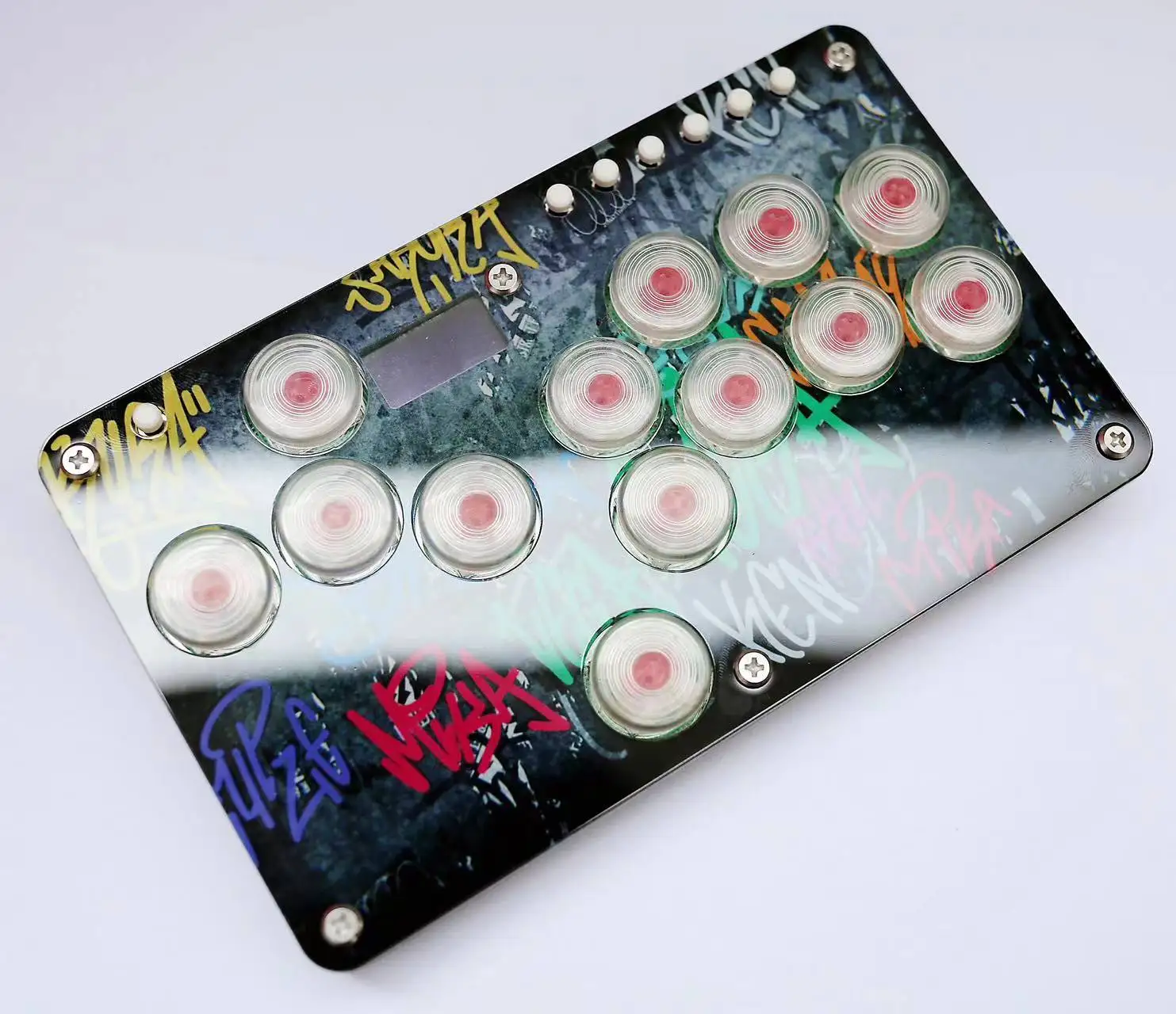 Hitbox Sallybox Arcade Fighting Stick Controller WASD SOCD Fighting Stick Mechanical Button for PC/PS3/PS4/Switch