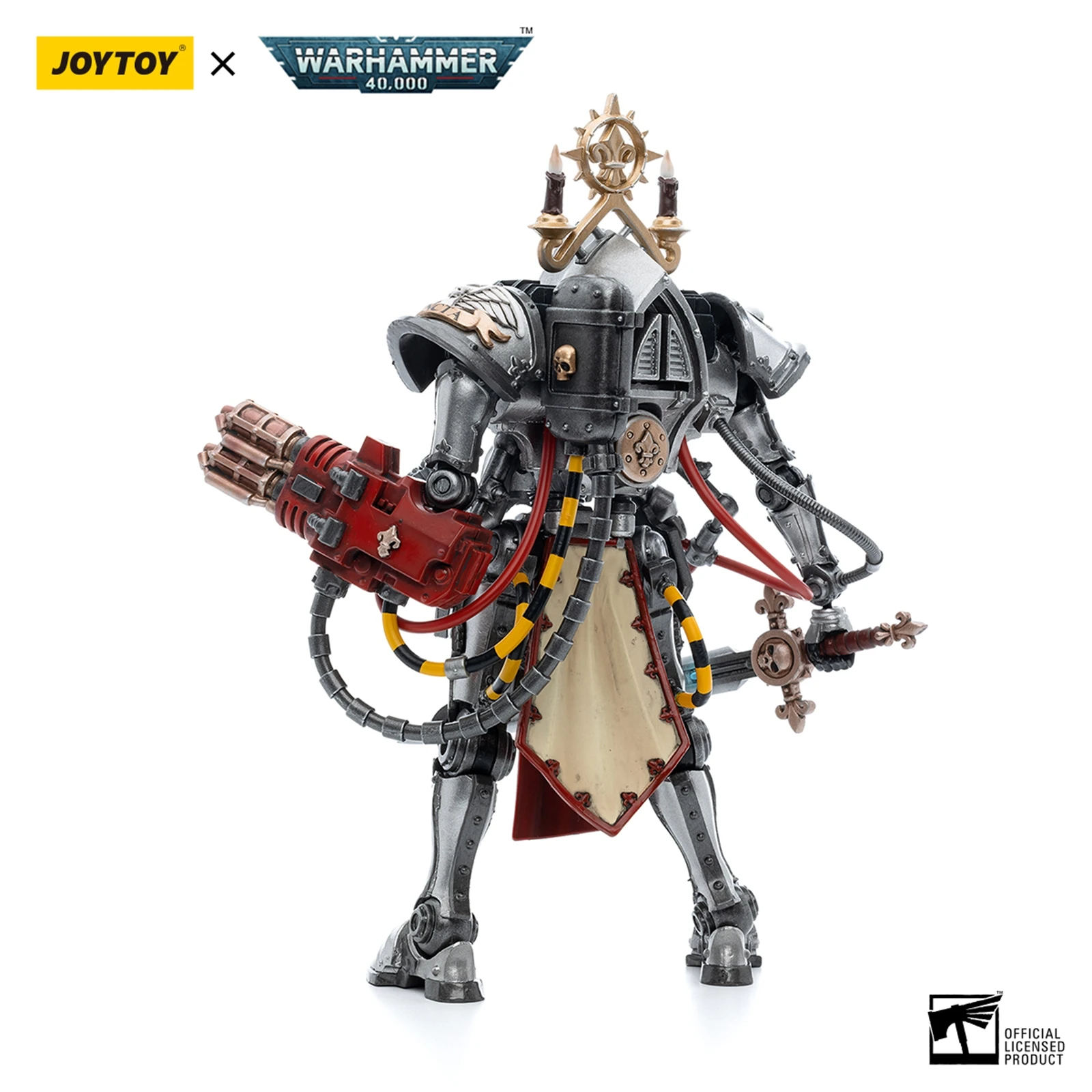 JOYTOY Warhammer 40000 1/18 Figurka Akcji JT4669 Adepta Sororitas Order Argent Shroud Paragon Warsuit Siostra Collaen