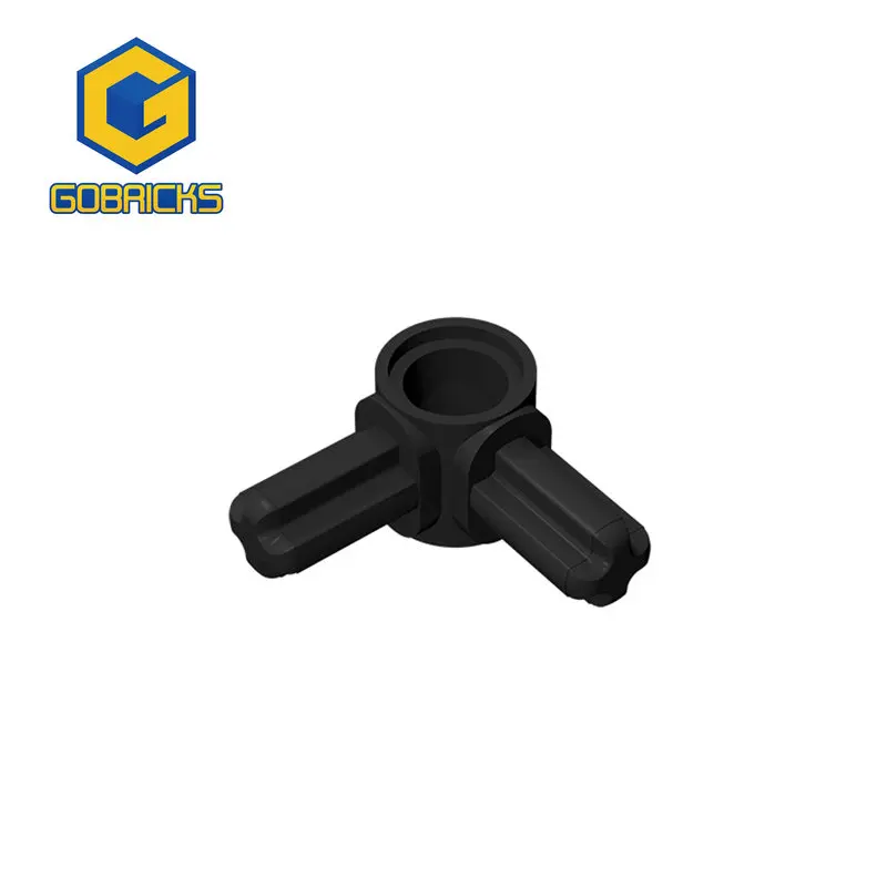 Gobricks  Bricks Technical, Axle and Pin Connector Hub with 2 Perpendicular Axles compatible with  10197 toy Part