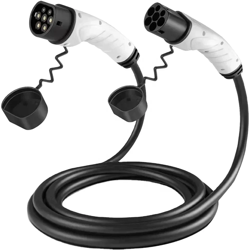 

16A/32A Одно-/трехфазный режим 3 IEC 62196 Зарядные разъемы типа 2 на тип 2 «мама-папа» Кабели для зарядки Ev