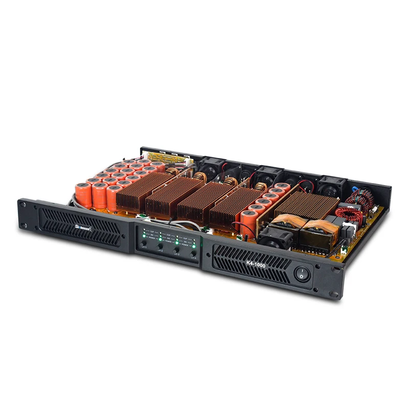 

Light Weight Portable High End Digital Power Amplifier Professional 1000 Wats Amplifier