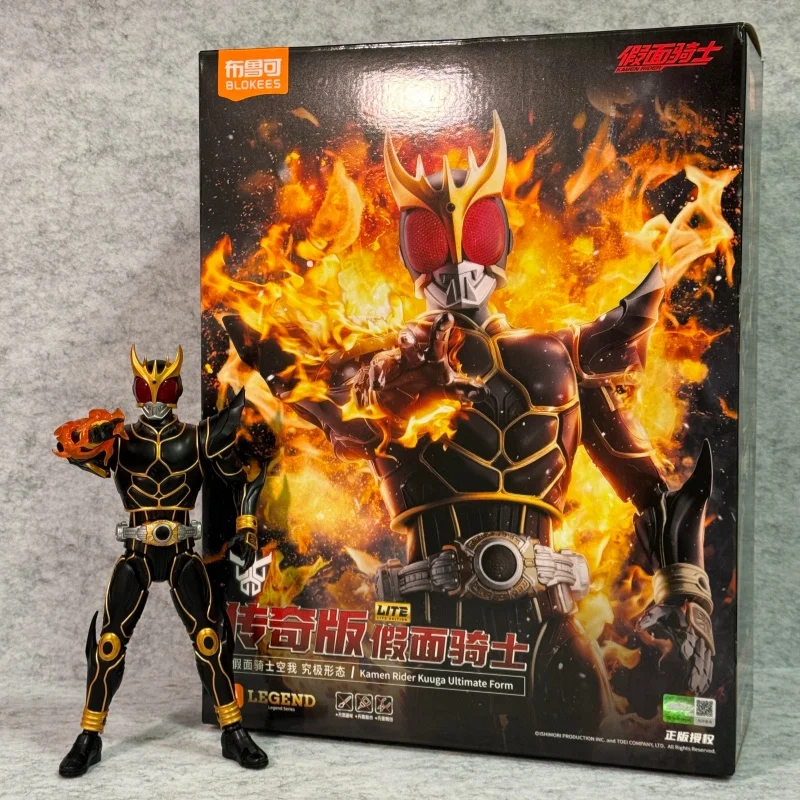In Stock Blokees Legend Series Kamen Rider Kuuga Ultimate Form Action Figures Model Surprise Collection Gift Toys For Fans