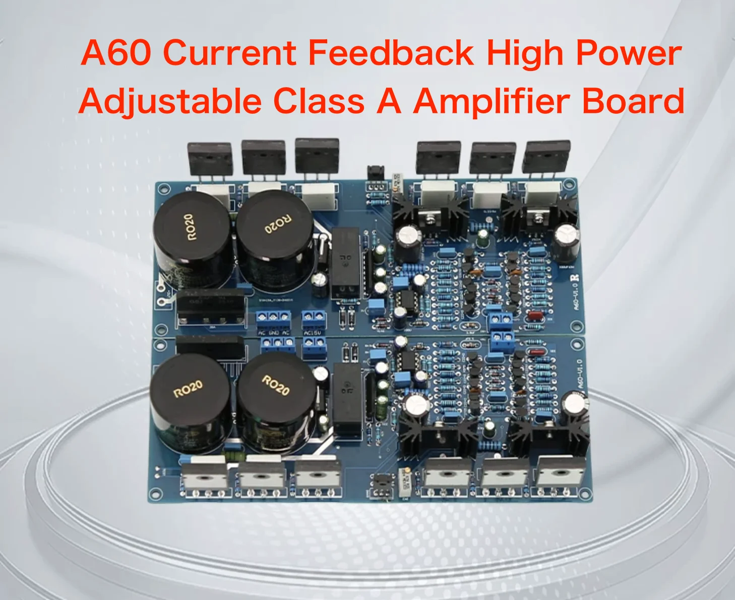 placa-amplificadora-de-escenario-trasero-ajustable-a60-con-retroalimentacion-de-corriente-clase-a-hifi-circuito-golden-throat-a60-200w-8Ω-300w-4Ω-modulo-de-audio-diy