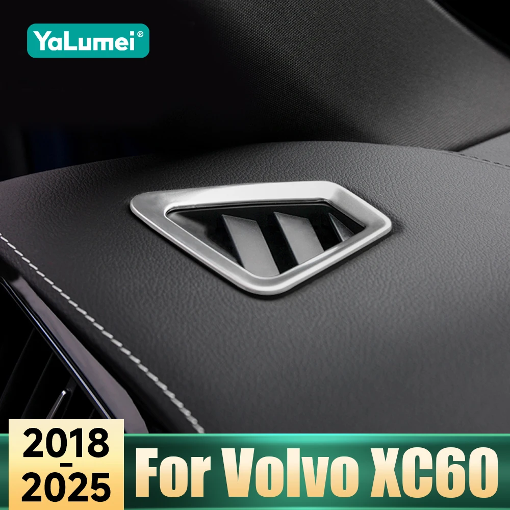 

Для Volvo XC60 2018 2019 2020 2021 2022 2023 2024 2025 приборная панель автомобиля кондиционер вентиляционное отверстие рамка крышка отделка аксессуар