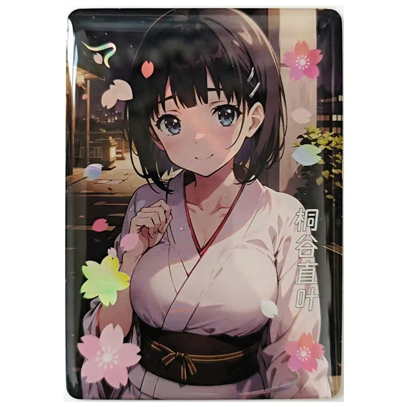 Anime Dea Storia Rara Carta Limitata Kirigaya Suguha Nakano Itsuki Chitanda Eru Giocattoli per ragazzi Carta Da Collezione Regalo Di Compleanno