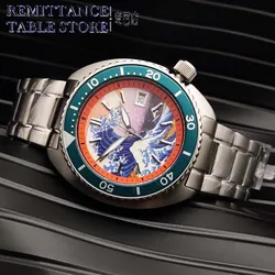 Men's Watch, Automatic Mechanical Japan NH35, Full Luminous Dial, Sapphire, Date, Water Resistant 45mm