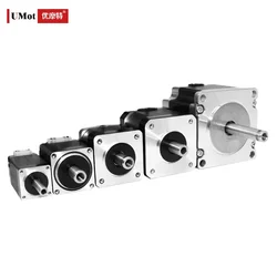 UMOT Nema8/Nema11/Nema14/Nema15/Nema17/Nema23 Hollow Shaft Stepper Motor 0.03-1.1Nm Cnc Micro Double Hollow Shaft Stepping Motor