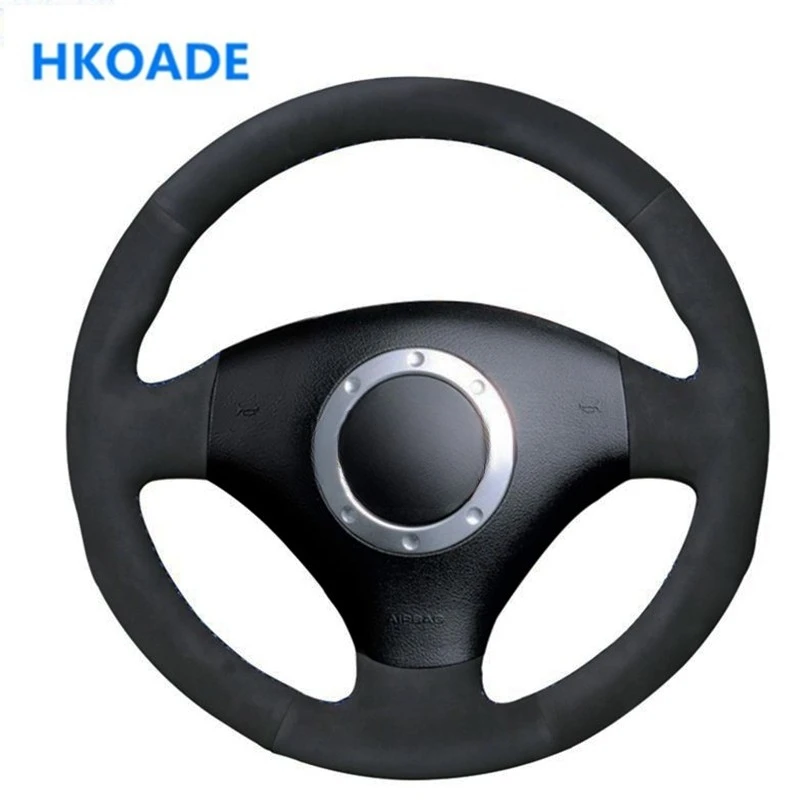 

Customize DIY Suede Leather Car Steering Wheel Cover For Audi A2 8Z A3 8L Sportback A4 B6 Avant A8 A6 C5 D2 TT 8N S3 S4 R