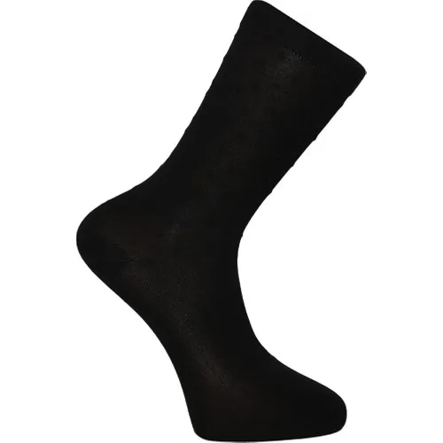 12'Li Package Bamboo Men 'S Socks Black