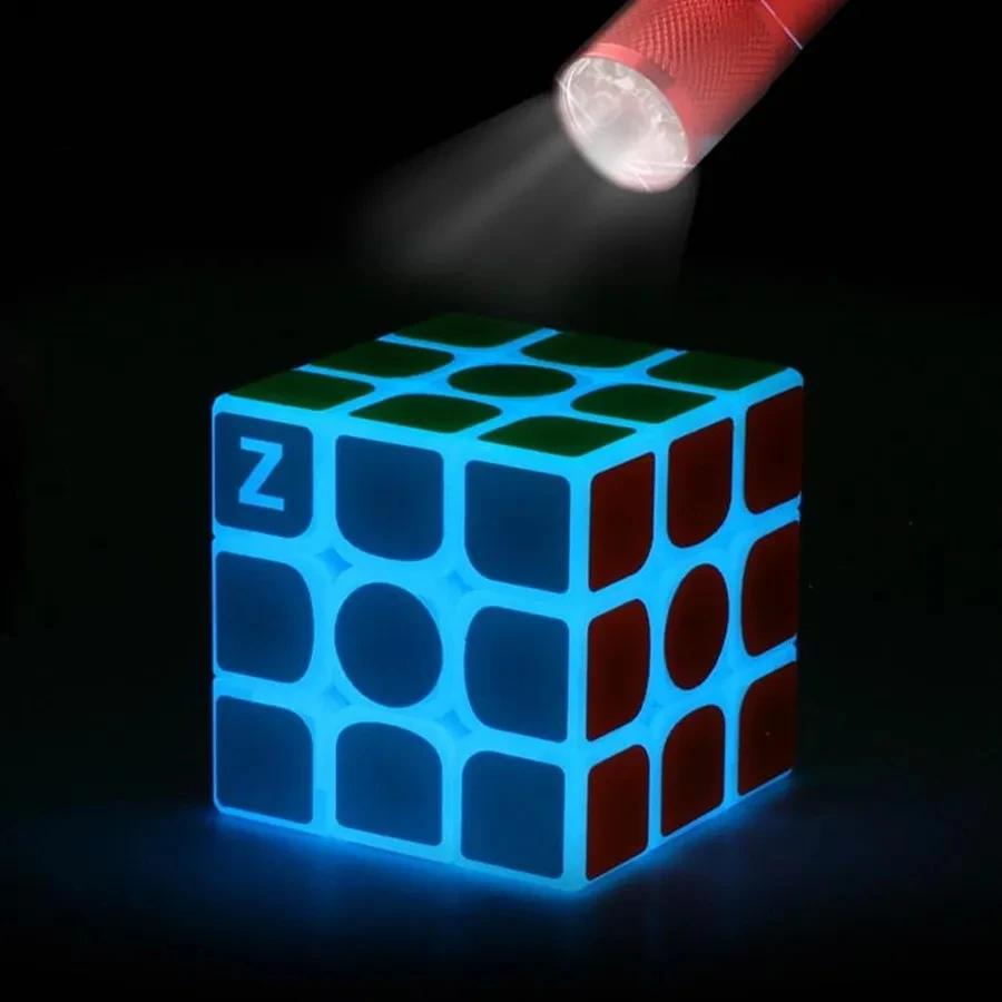 الإسفار المكعب السحري 1x2x2 2x2 3x3 4x4 5x5 توهج في الليل المهنية لغز لعب للأطفال أطفال هدية لعبة كوبو ماجيك