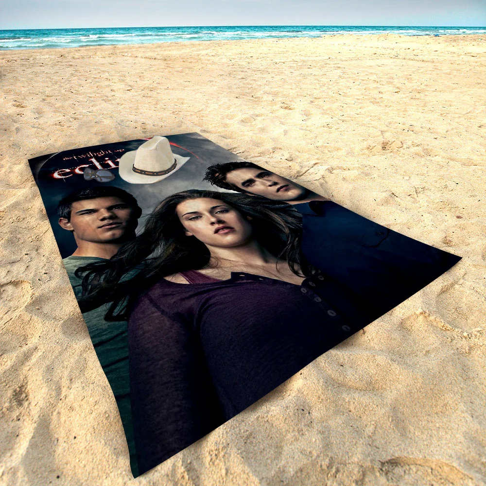 Movie Twilight Big Microfiber Beach Towels Quick Dry Towel Sand Beach Towels Pool Towel For Travel Swim Pool Yoga