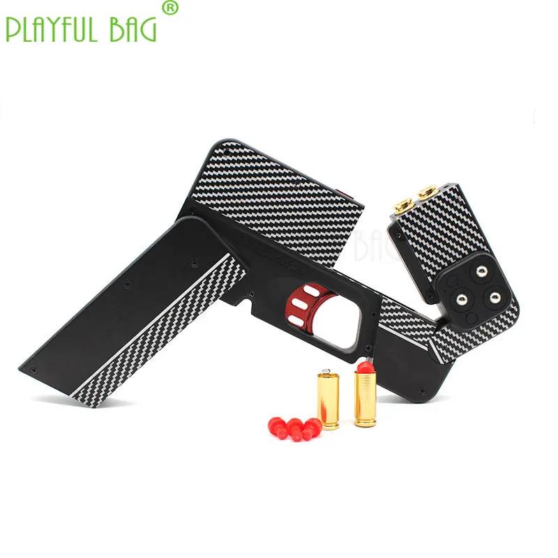 

Pattern Folding Gun Toy Soft Bullet Spray Parent Child Interaction Gift Folding Mobile Phone Prop Model Child Boy Toy Gun ND19