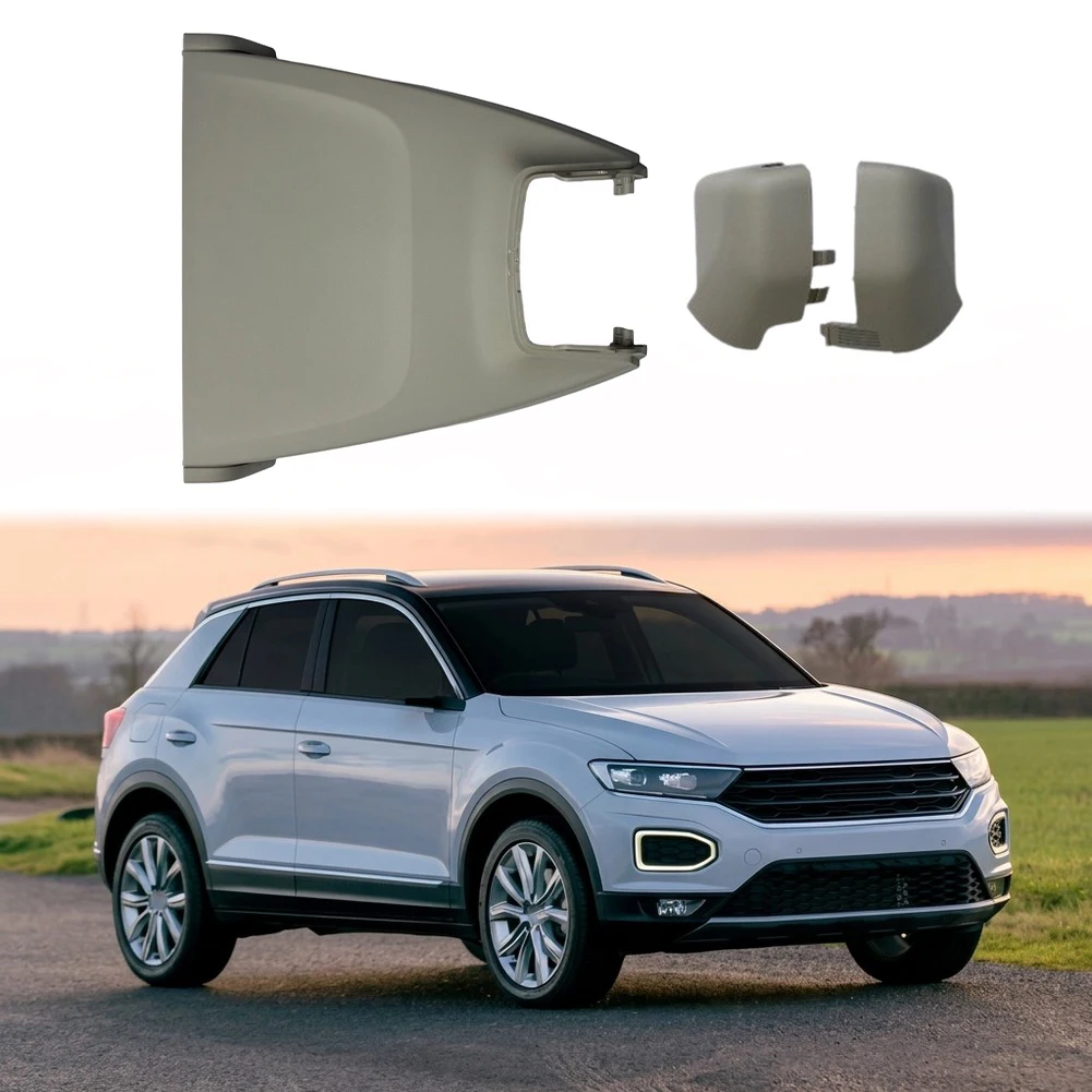 

MK2 Camera Bezel Gray Camera Cover Bracket Automotive-grade ABS Plastic Direct Replacement Part For Tiguan L MK2