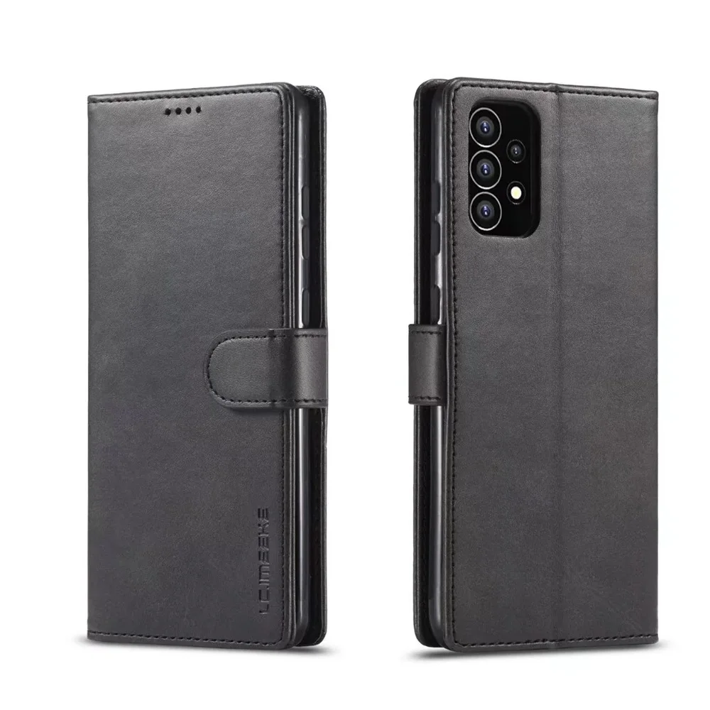 Leather Wallet Case for Honor 50 9X 8X Huawei P40 P30 P20 Pro Lite Flip Cover nova 7 8i 9 SE Pro  Y5 Y9 Prime P Smart Plus 2019