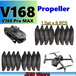 JHD Drone Propellers For V168 Pro For V168 ProMax Drone Spare V168 Pro Max GPS  Drone Paddles Parts V168 Propellers Wholesale