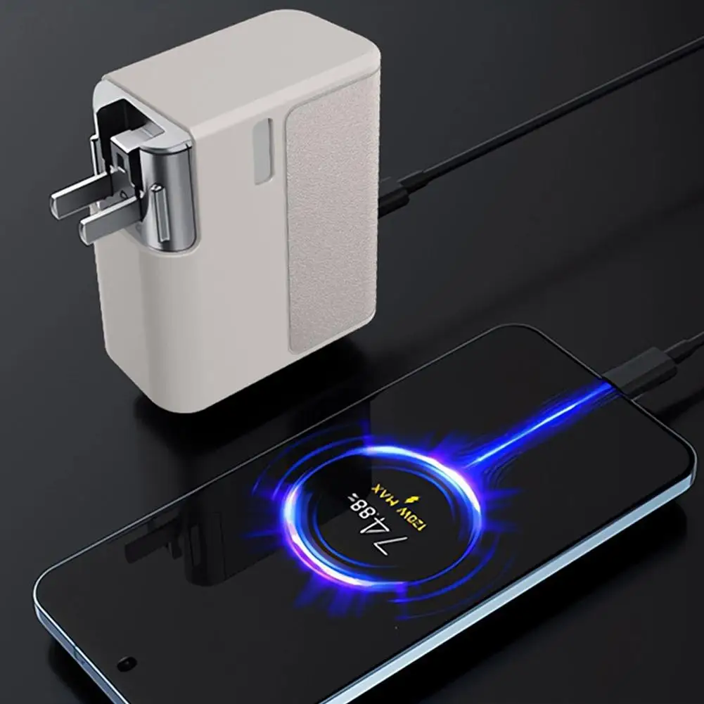 Per CUKTECH 140W Testa di ricarica Copertura protettiva Copertura antipolvere Pelle resistente F5I3