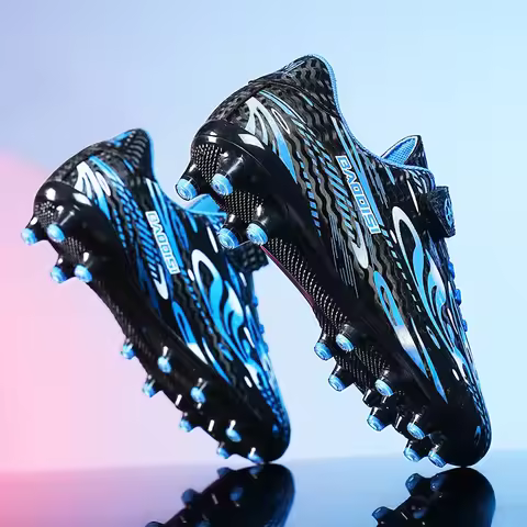 Kids Professional Soccer Shoes Indoor Men Football Field Boots Original Football Shoes TF/AG Society Cleats Grass Training Fast