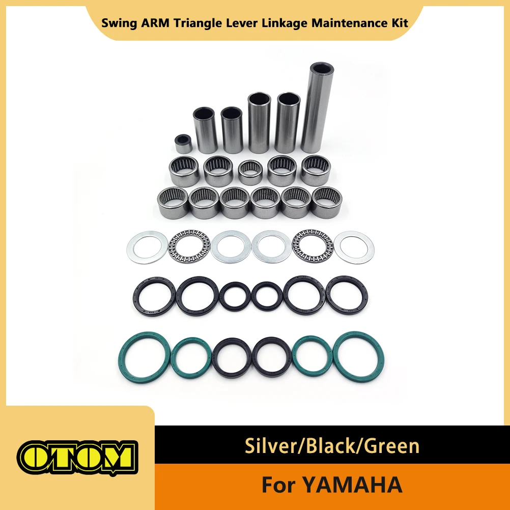 

Motorcycle For YAMAHA Swing ARM Triangle Lever Linkage Arm Bearing Oil Seal Bushing Kit YZ250F YZ450FX WR450F 2022 Pit Dirt Bike