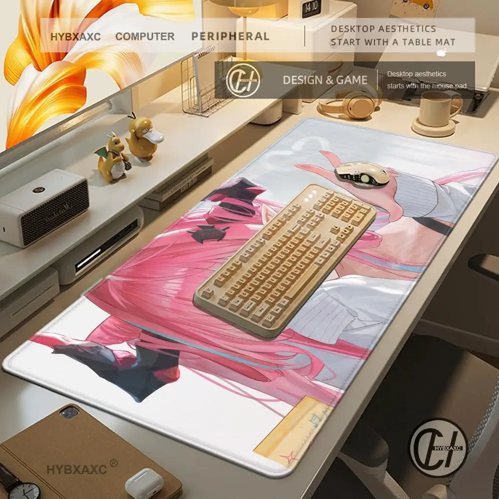 Anime Girl Rossi Yvonne Arknight Endfield Gaming Mouse Pad Rubber Non-slip Base Mouse Pad Offices HD Printing HYBXAXC Desk Mat