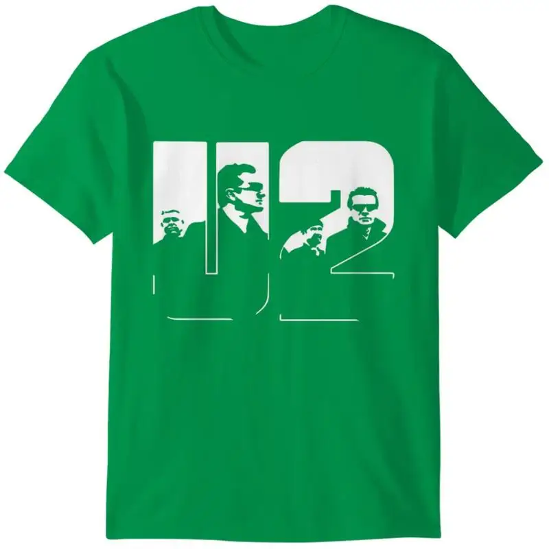 

Музыкальная футболка U2 Band Tour, полные размеры S 5XL, разноцветная