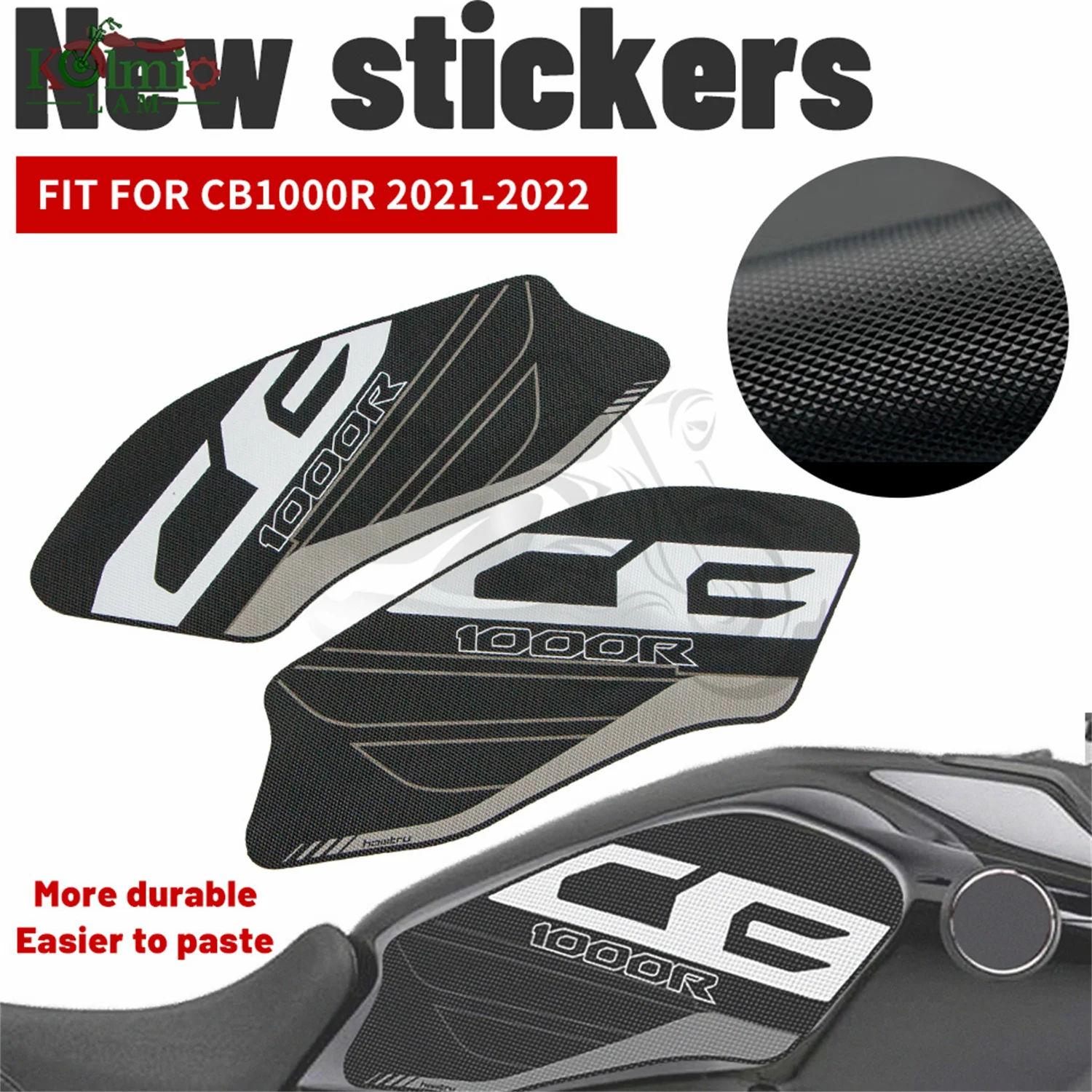 

Fit for HONDA 2021 - 2022 CB1000R Side Tank Pad Protector Stickers Gas Knee Grip Traction Decal CB 1000R CB 1000 R Motorycle