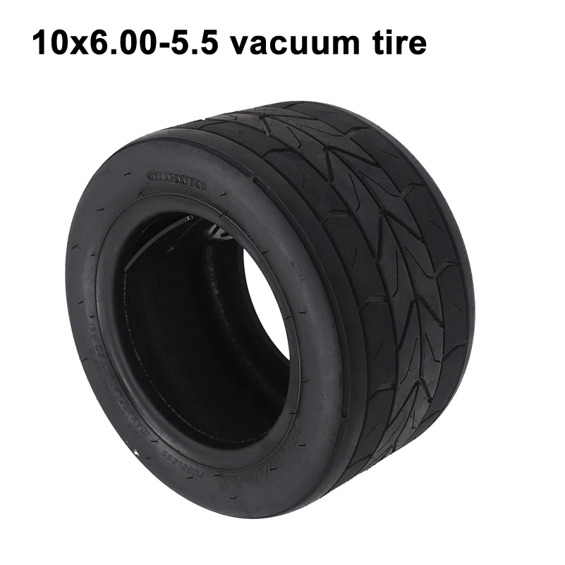 

10x6.00-5.5 Tubeless Vacuum Tires for Small Harley Motorcycle 5.5 Inch Electric Vehicle Wheel