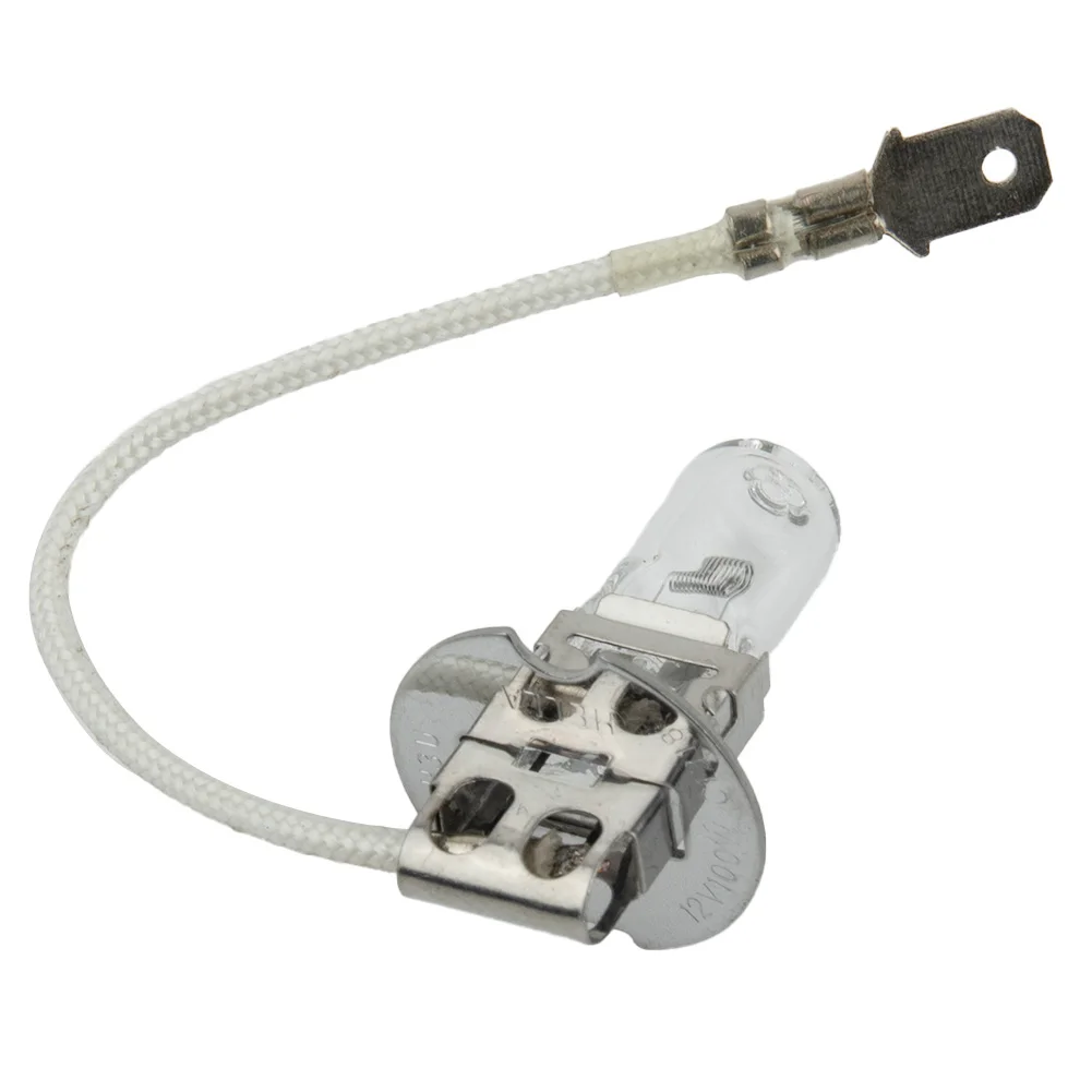 Обновите производительность освещения вашего автомобиля с помощью H3 453 100 Вт 12 В Кварцевая галогенная лампа Автомобильная фара Противотуманная лампа