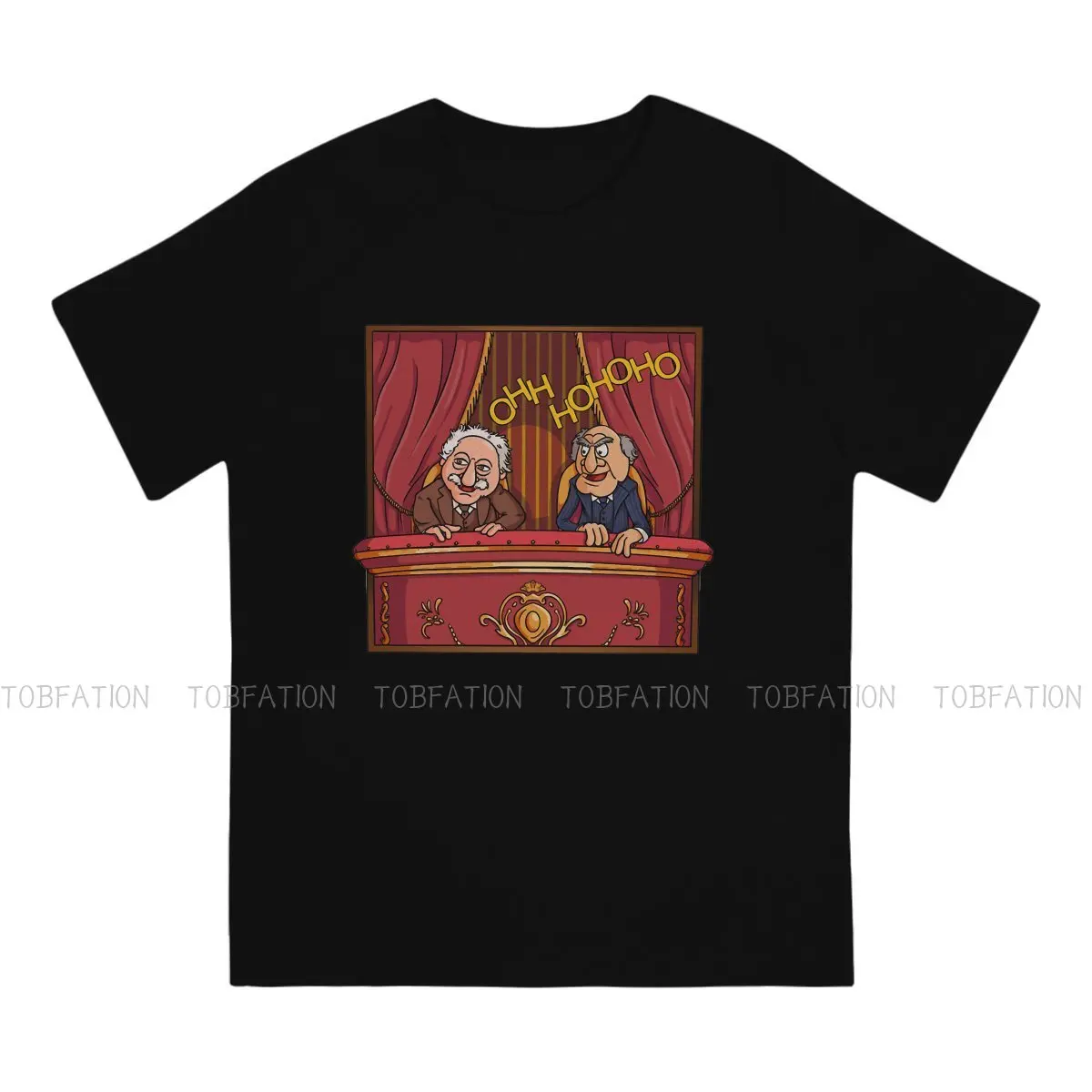 Statler And Waldorf Speech Tshirt New Arrival Graphic Men Vintage Goth Summer Clothes Cotton Harajuku T Shirt