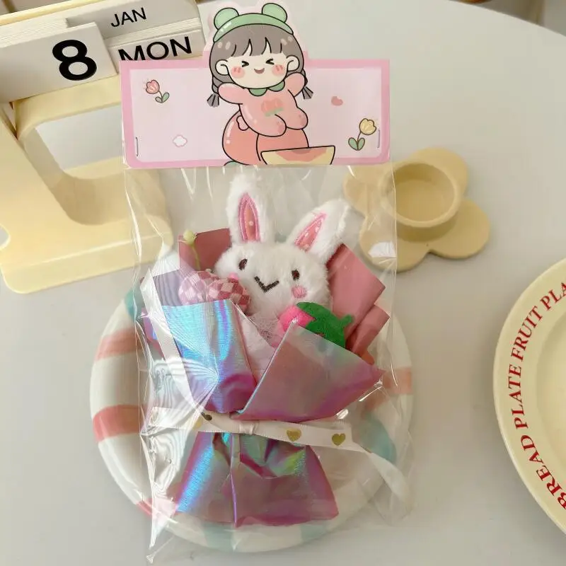 

Sanrio Wish Me Mell Hello Kitty Pachacco Plush Mini Doll Bouquet Kawaii Palm Flowers Reward Toy Girl's Holiday Surprise Gift