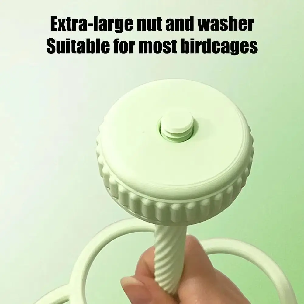 Chewable Rotating Parrot Windmill 360° Rotating Interactive Birds Standing Perch Smooth Bearings Quiet Bird Roller Toy Boredom