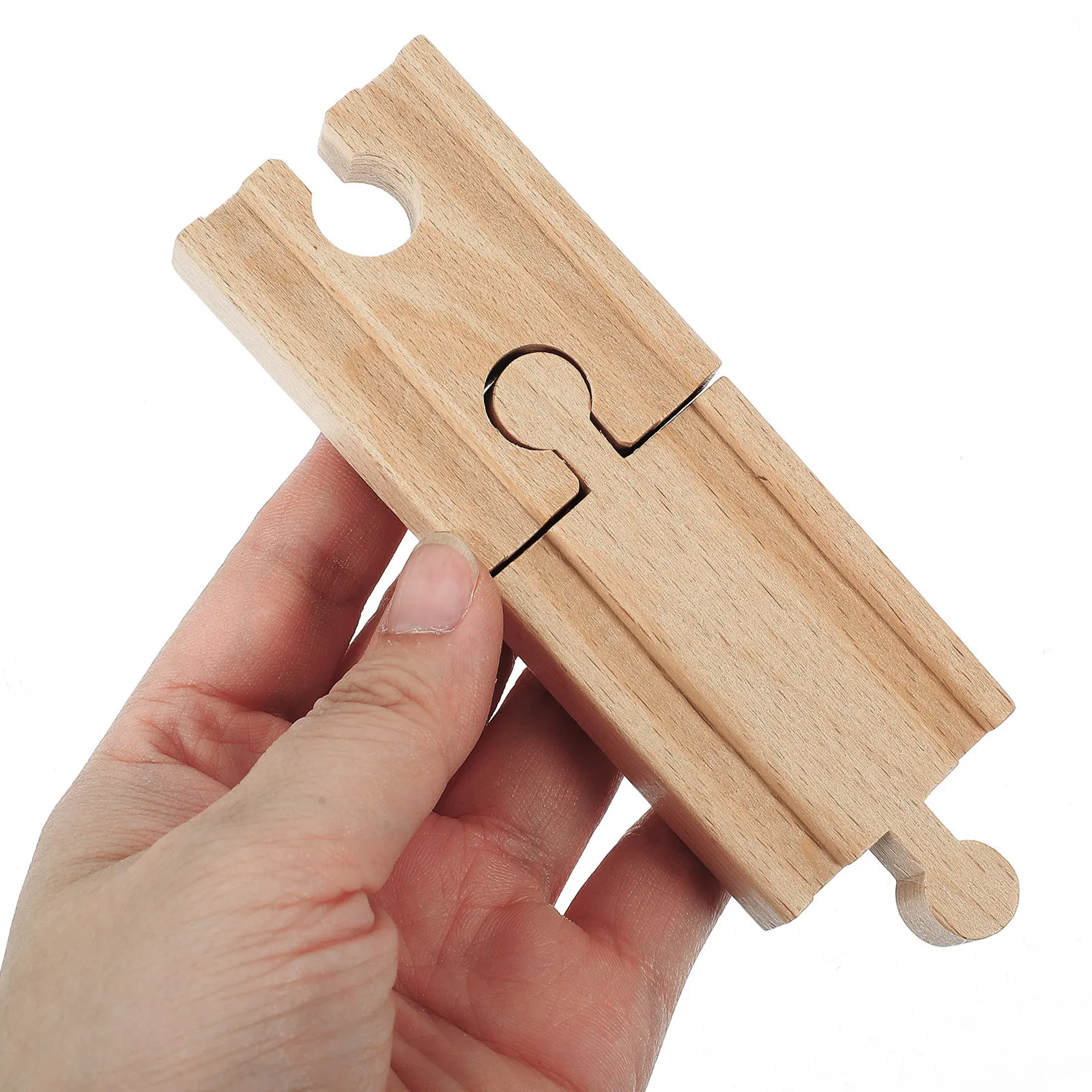 

Набор из 8 деревянных железнодорожных путей: превосходное качество изготовления, совместим с большинством деревянных железнодорожных наборов, способствует развитию логического мышления.