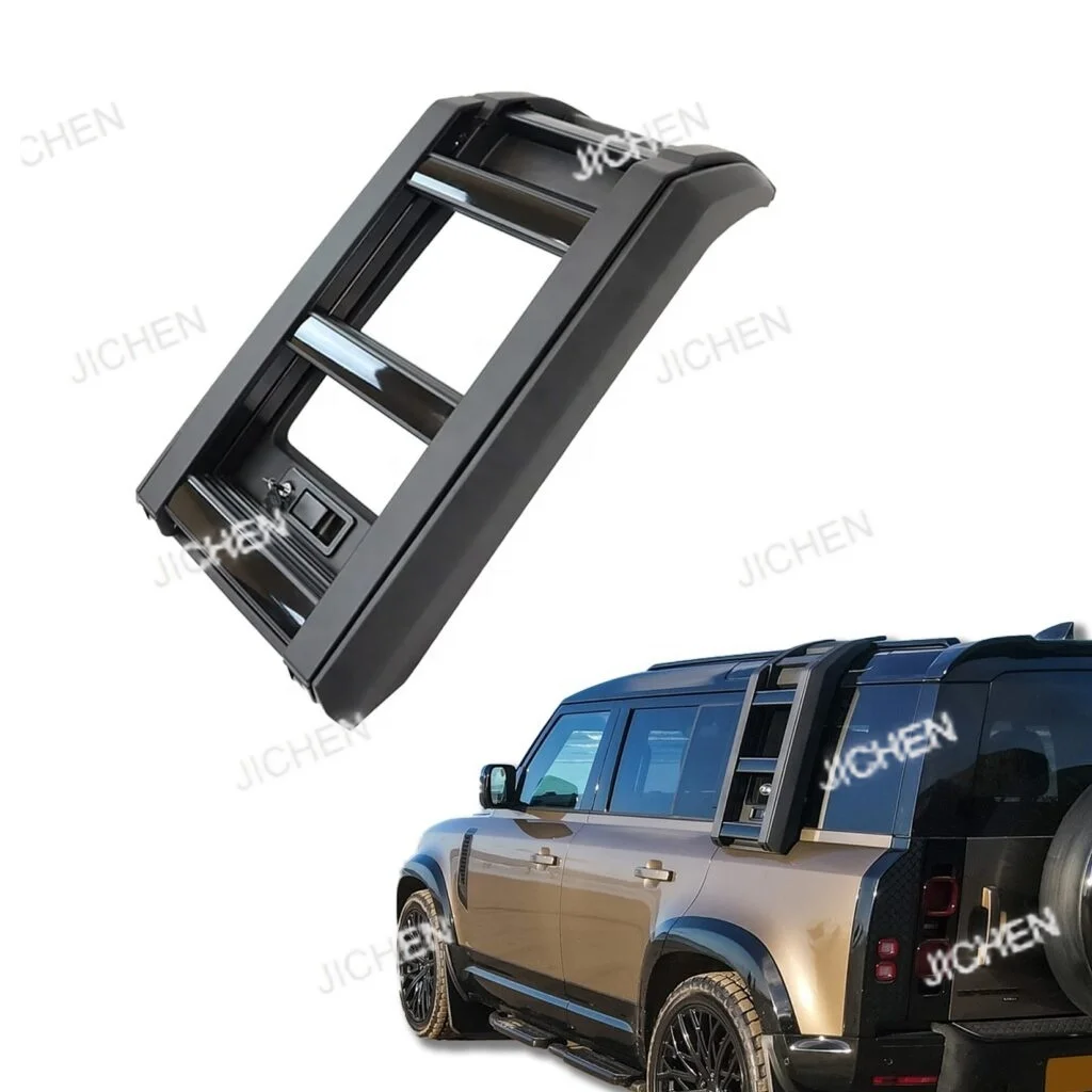 For Land Rover Defender L663 2020 + Expandable Roof Side Ladder Defender L663 2020 + Expandable Roof Side Ladder