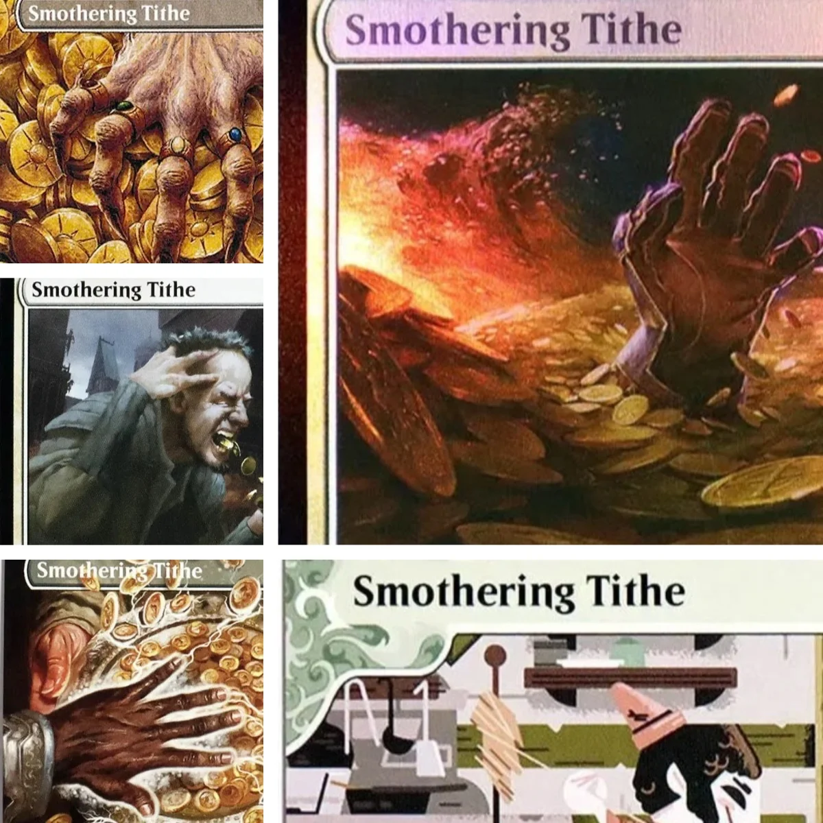 

Smothering Tithe TCG Magical Proxy Cards Game - Top Quality Proxy Gathering Board Playing Game Trading Cards Proxy