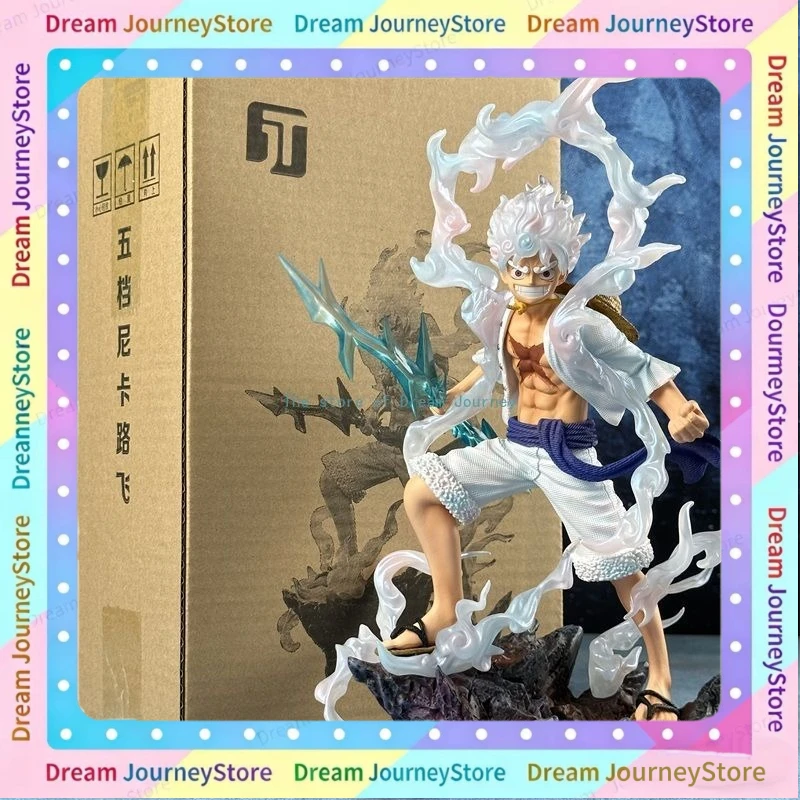 JT Studio One Piece LX Level 5 Nika Luffy 10,62 Zoll/27cm Roronoa Zoro Anime-Charakter Abnehmbares PVC-Muster Sammlerstück