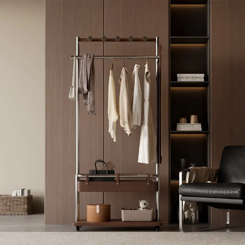 Bedroom Vintage Coat Rack Fashionable Modern Luxury Recamera Coat Rack Balcony Multifunction Porte Manteaux Organizer Furniture