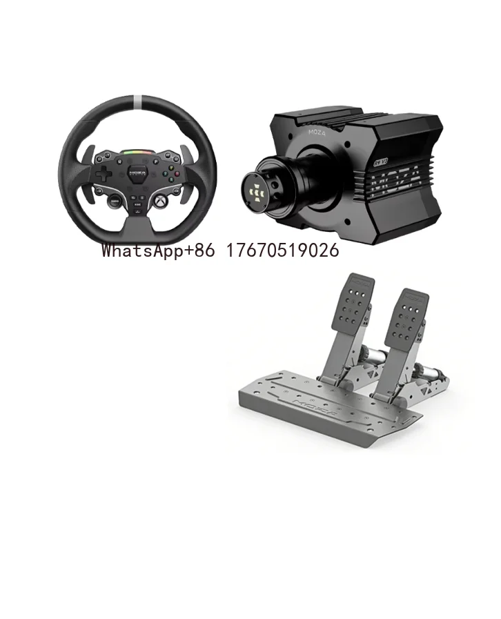 R9 V3 Wheel Base Bundle Racing Game Simulator ESX Steering Wheel