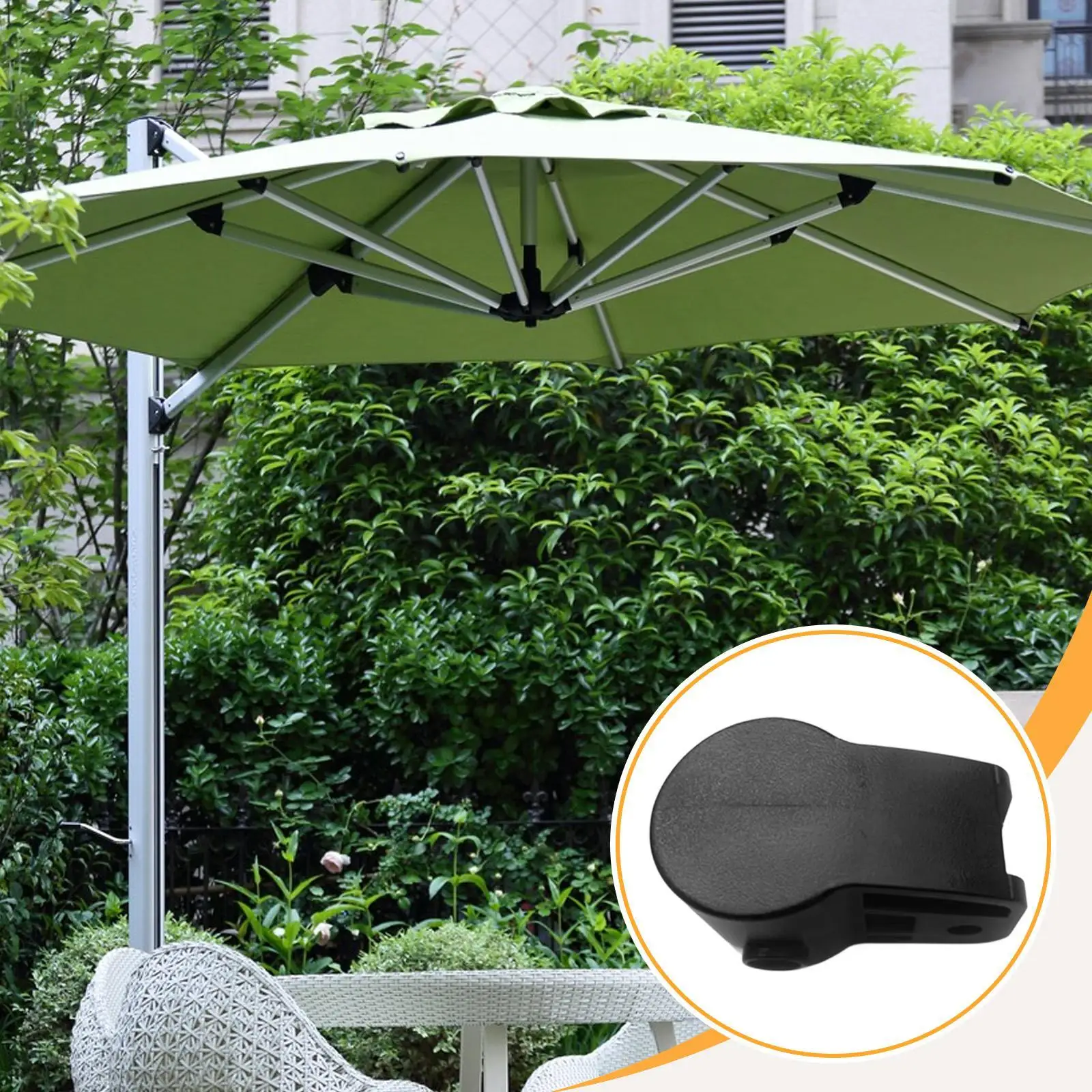 

Cantilever Patio Umbrella Top Connector Accessories for Backyard Patio Yard