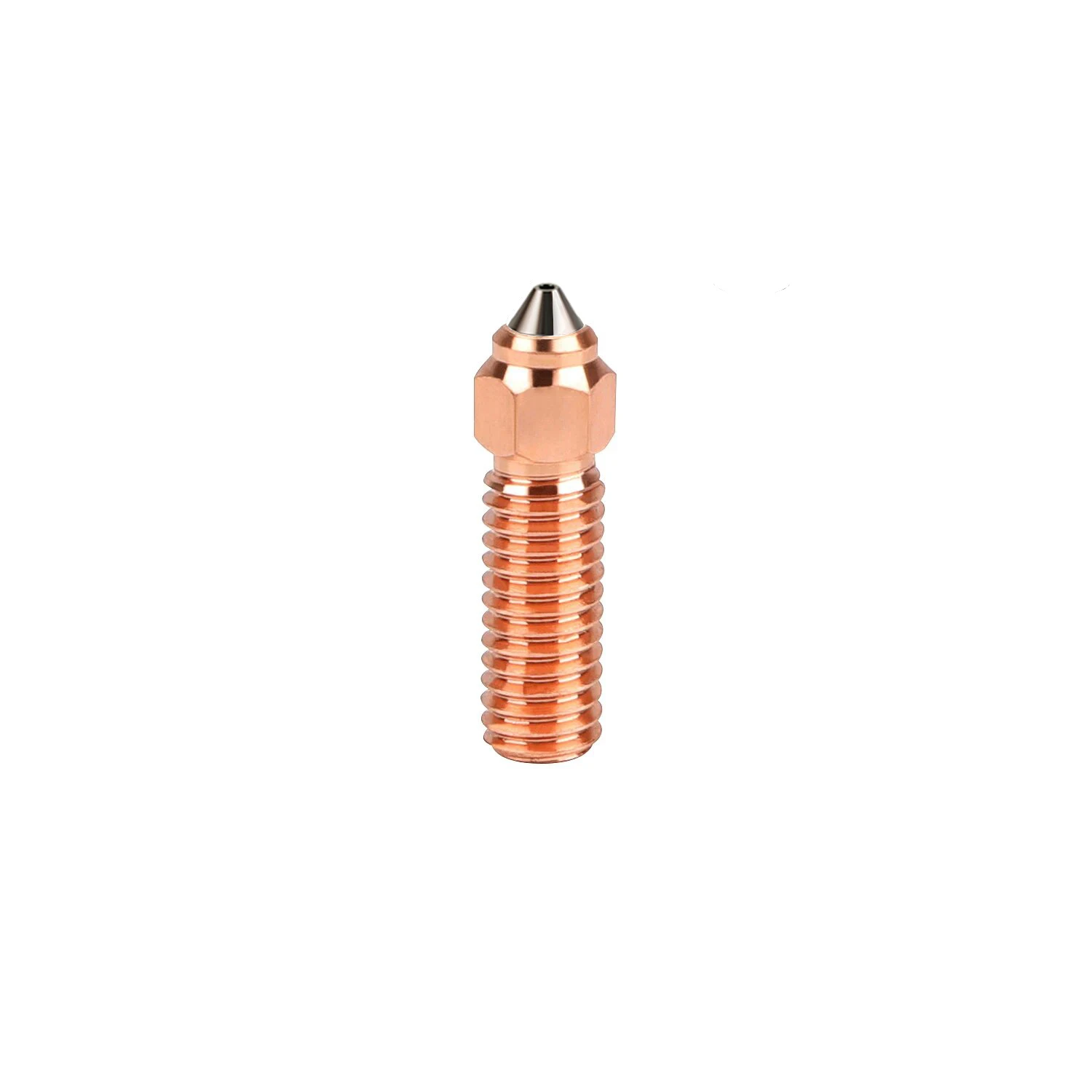 2pcs For Creality K1/K1 MAX Nozzle Bi-metal Chromium Zirconium copper Hardened Steel Nozzle 0.4mm 3D Printer Parts