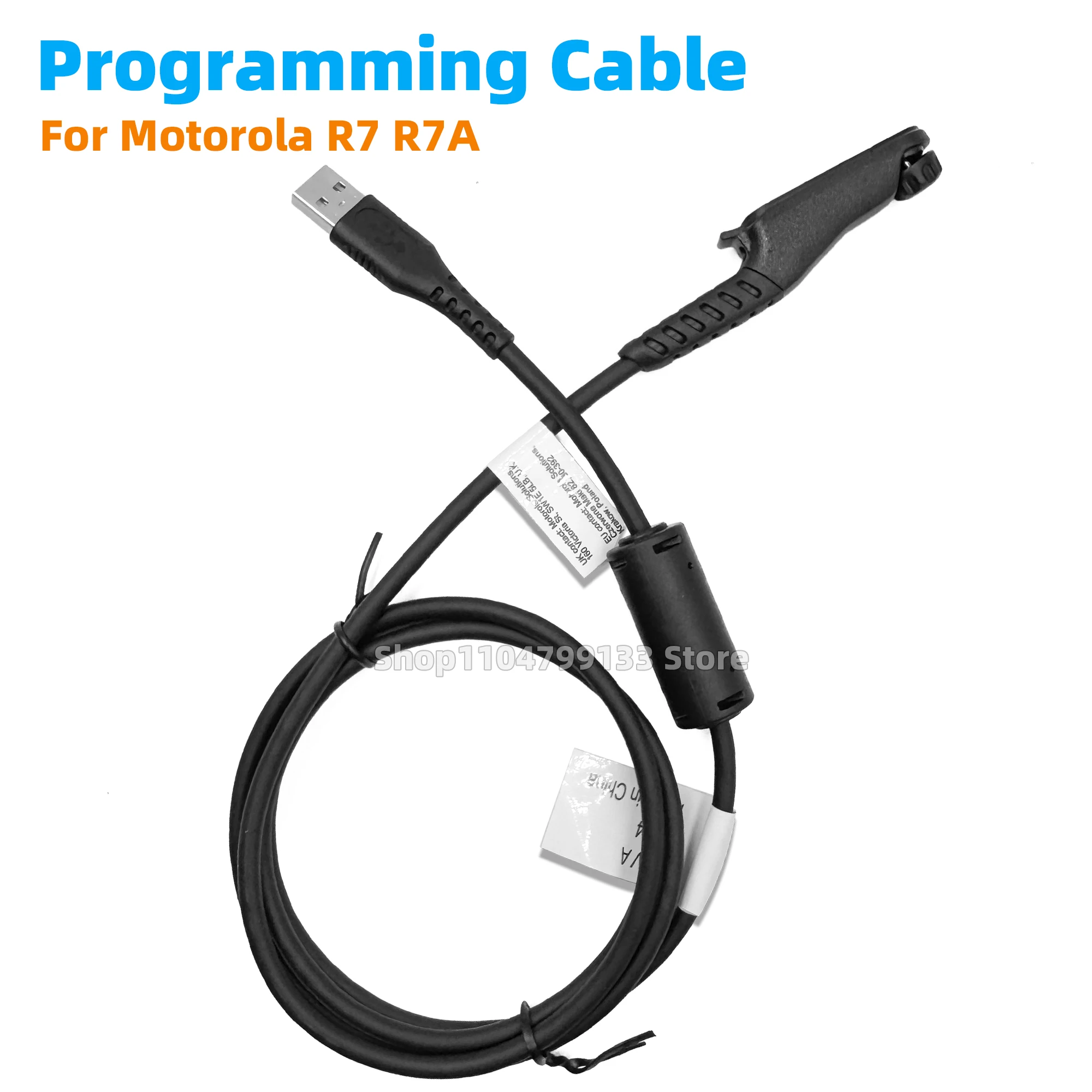 USB Programming Cable For Motorola R7 R7A APX N30 N50 N70 MOTOTRBO Radio Walkie Talkie CPS