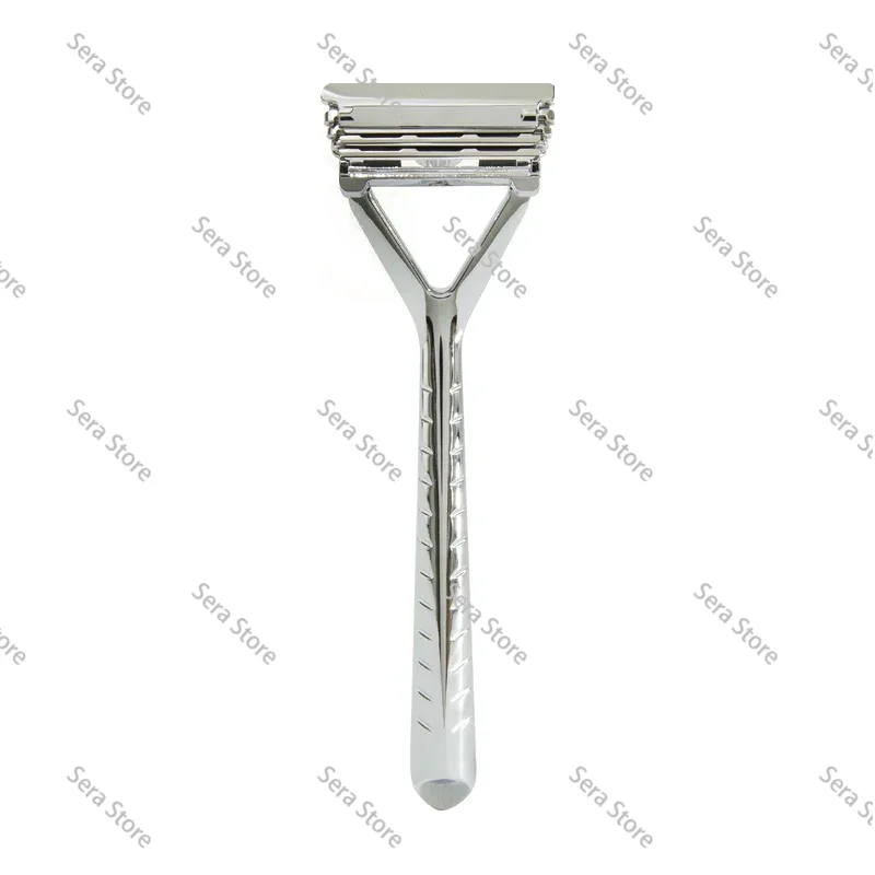 Shaver Replacement Blades Three-Layer Shaver Razor Bald Head Tool (Stainless Steel)