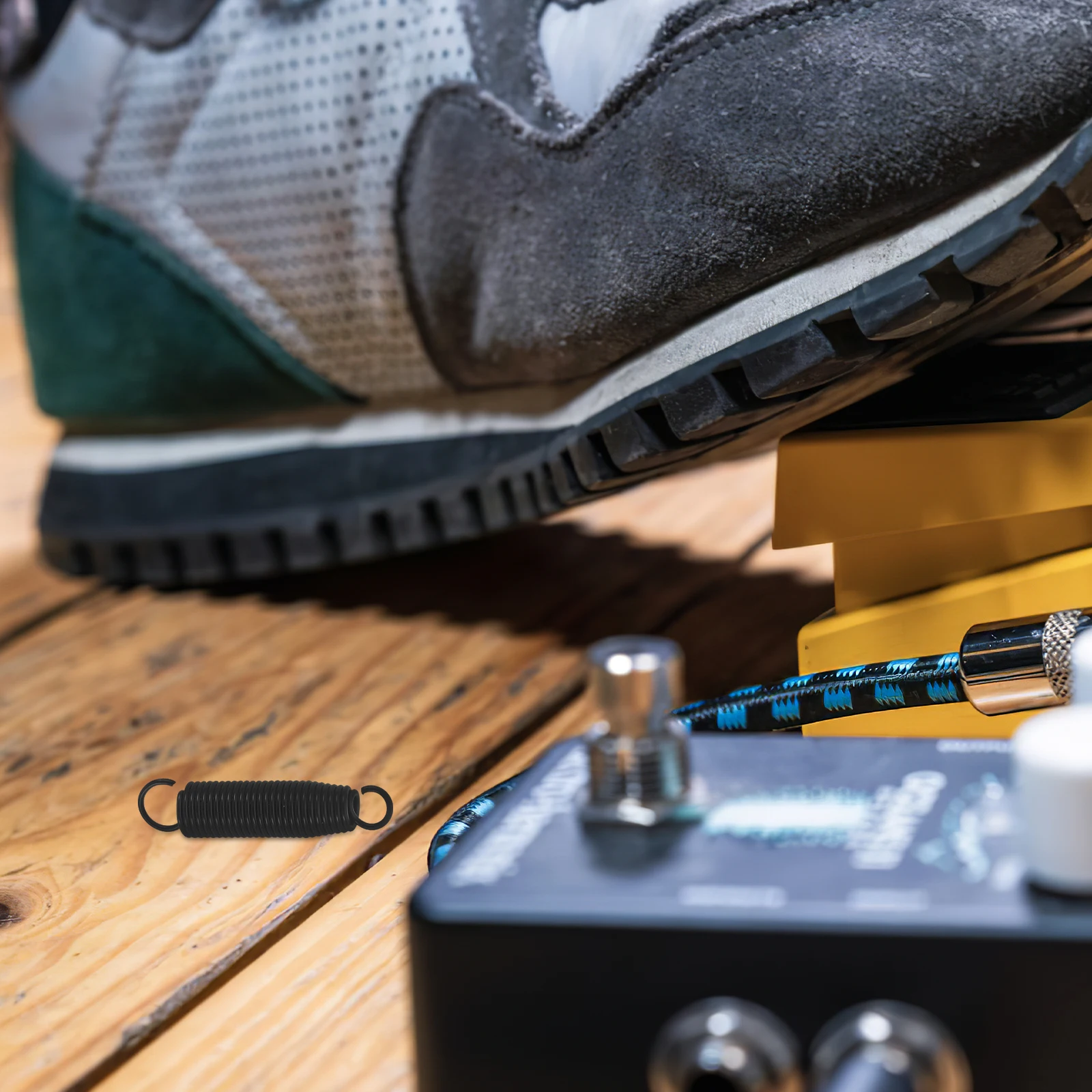 Pédale de basse en acier au carbone, 2 pièces, remplacement de Tension, pièces de tambour durables, ressort de pédale pour tambour d'instrument de Percussion