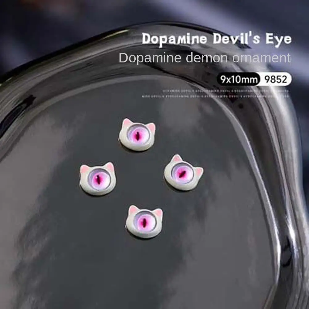 2 pezzi/set ornamenti per manicure decorazioni per unghie di Halloween forniture per unghie ciondoli per unghie di Halloween accessori per unghie di Halloween