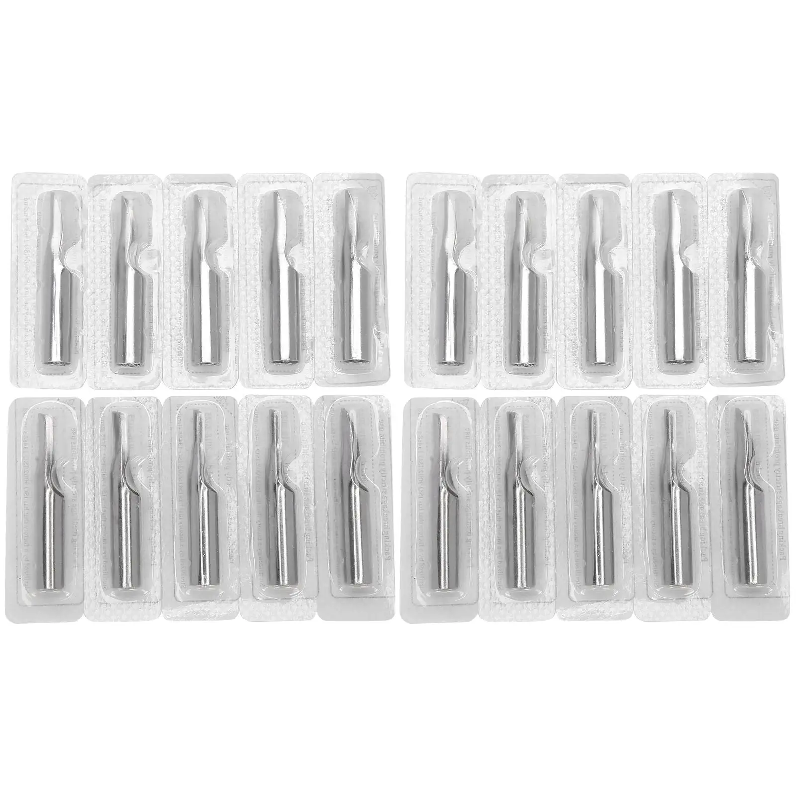 

Stainless Steel Tattoo Tip Set (20pcs) - 5FT/7FT/9FT/11FT/13FT/15FT/5RT/7RT/11RT/18RT