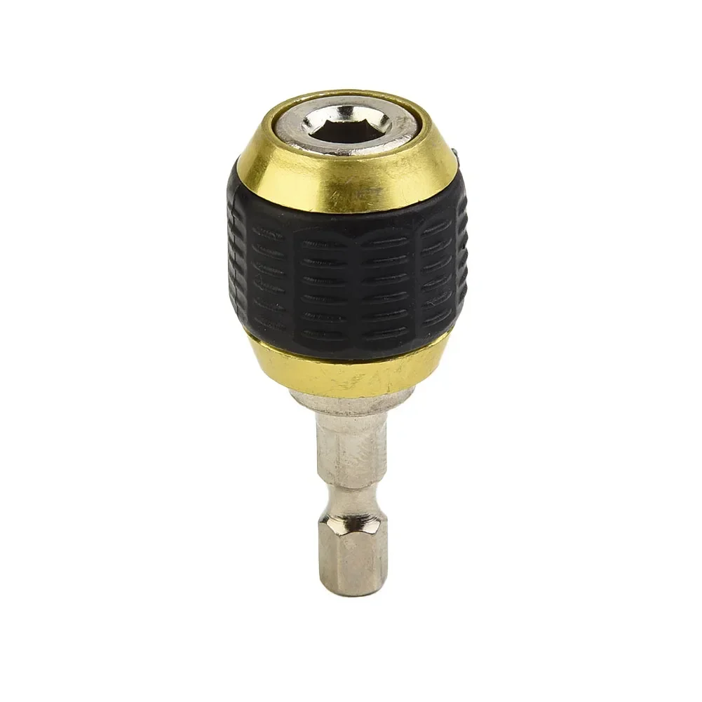 1/4 Inner Hex 50mm Hexagonal Shank Quick Coupling Power Tool Accessory Electric Drills Adapters Drill Bit Holder Part