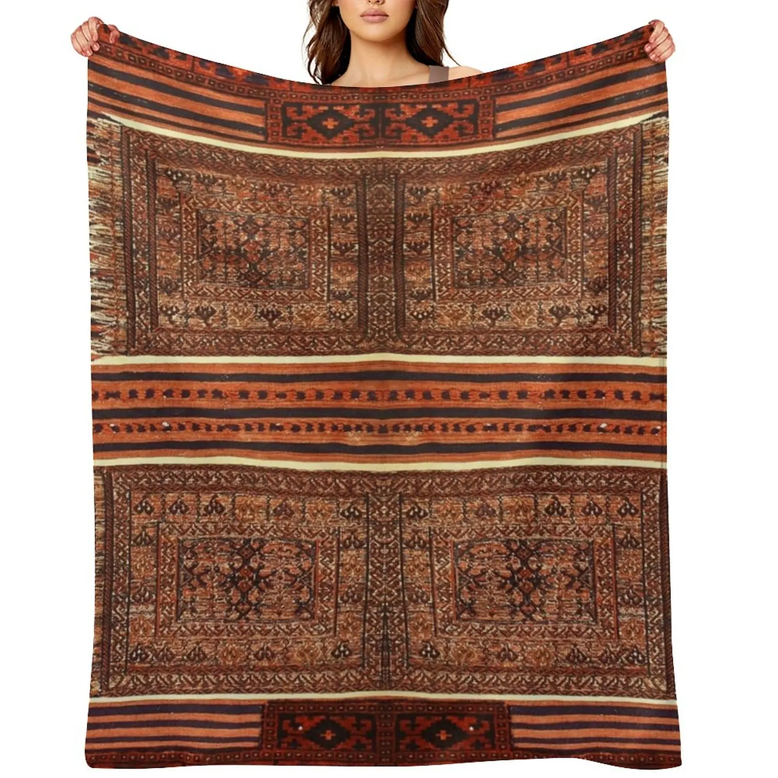 

Vintage Moroccan Artwork Throw Blanket Decorative Sofas Luxury St bed plaid Soft Big Blankets