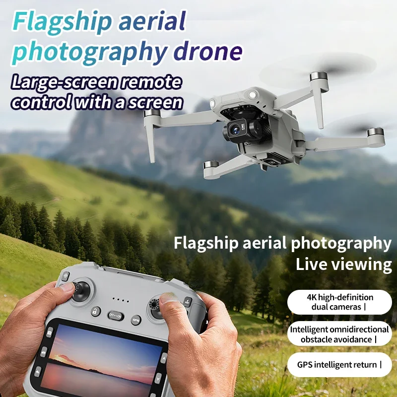 CZ30 Drone GPS WIFI FPV 3-axis Gimbal 4K Dual Camera Trajectory Flight Smart Follow 4.5