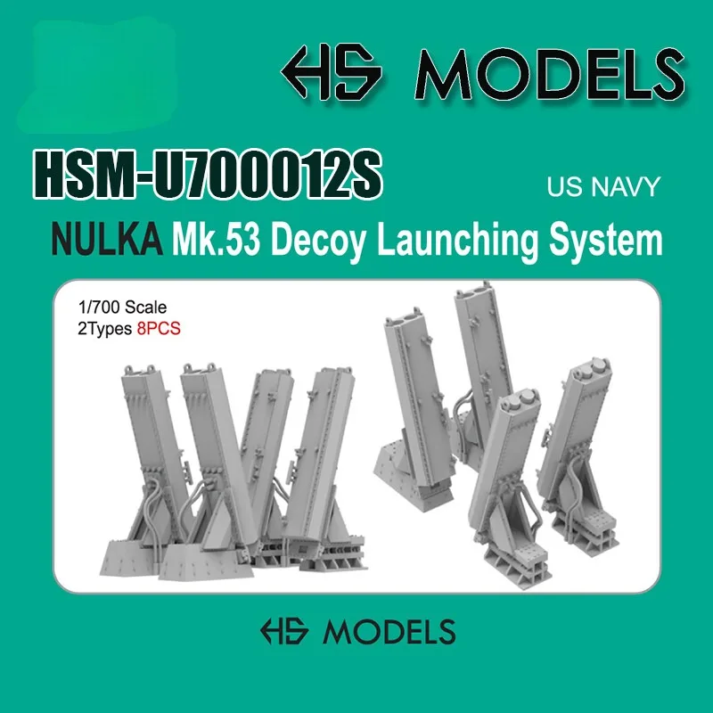 Hs Model U700012s 1/700 US Navy NULKA Mk.53 Decoy Launching System